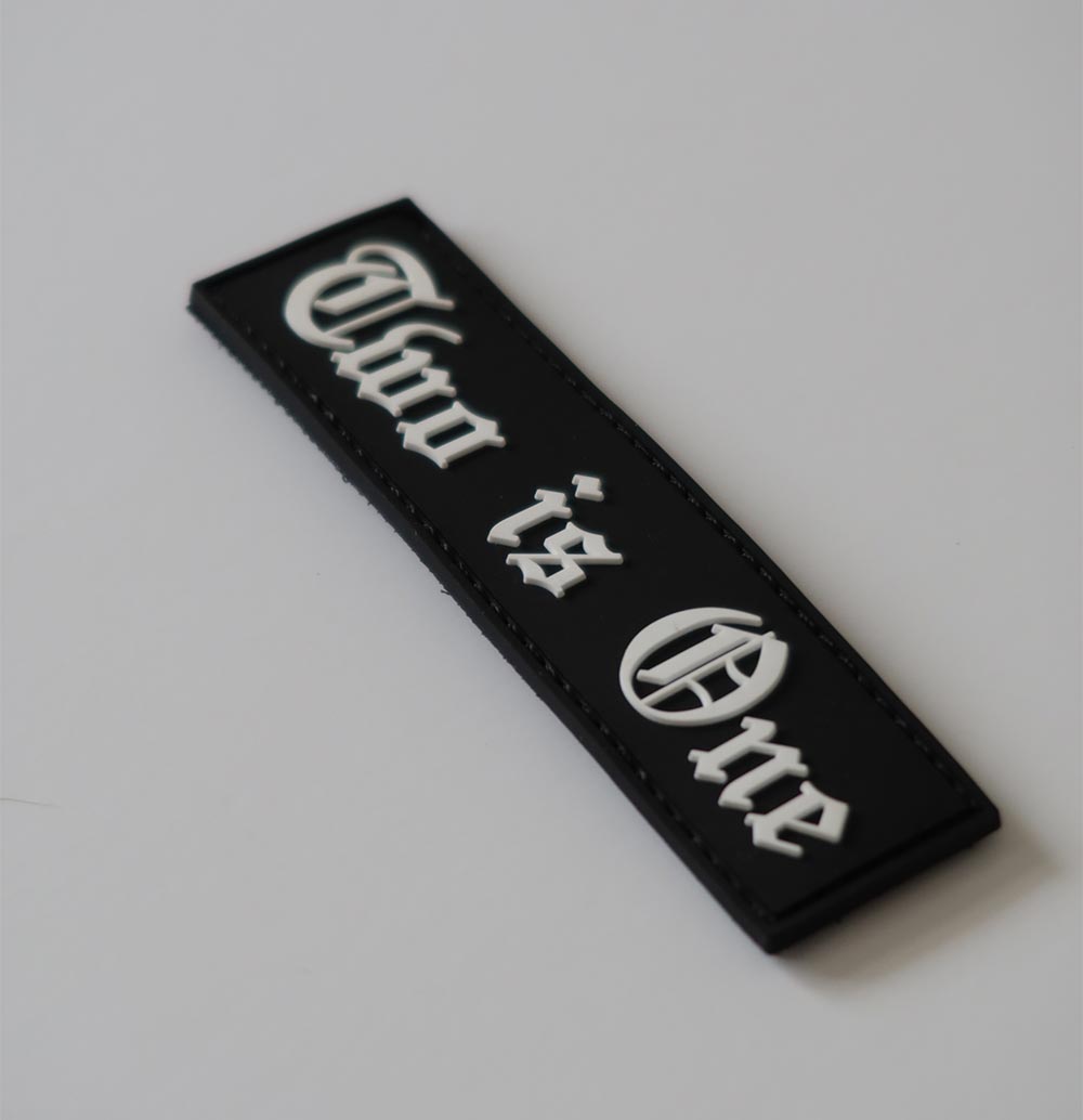 TWO IS ONE Olde English PVC Patch - Image 2