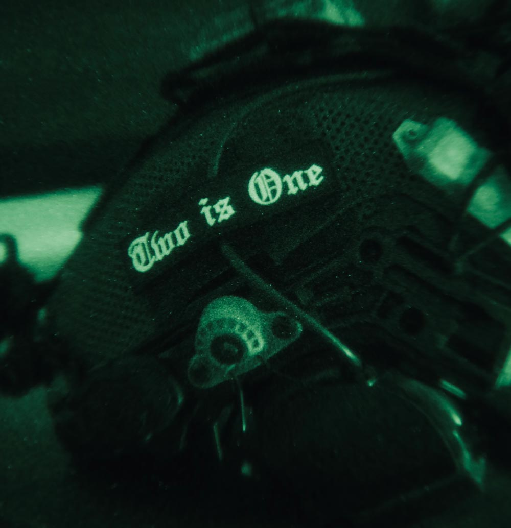 TWO IS ONE Olde English PVC Patch - Image 3